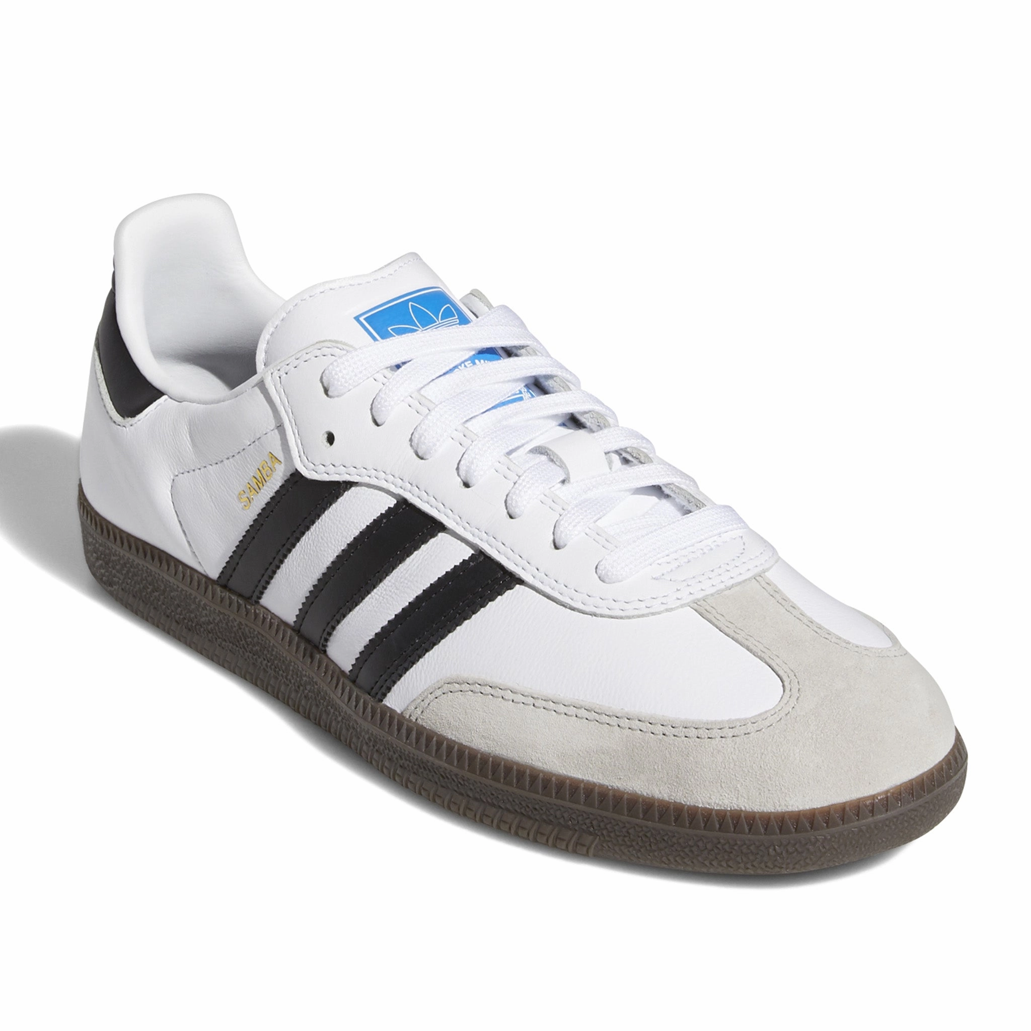 Adidas Samba ADV White/Black/Gum Optimal Fit Performance
