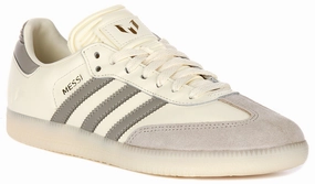 Adidas Samba Messi In Cream For Men running armbands Fabric Upper