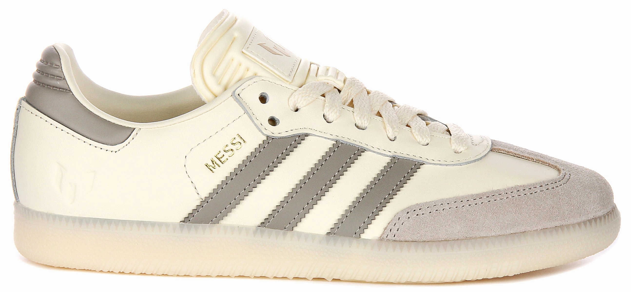 Adidas Samba Messi In Cream For Men Lightweight Design Quality