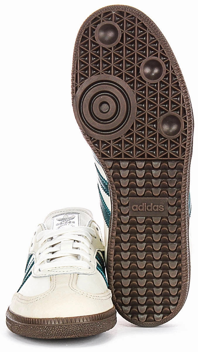 Adidas Samba OG In Cream Green For Women Gel Insole