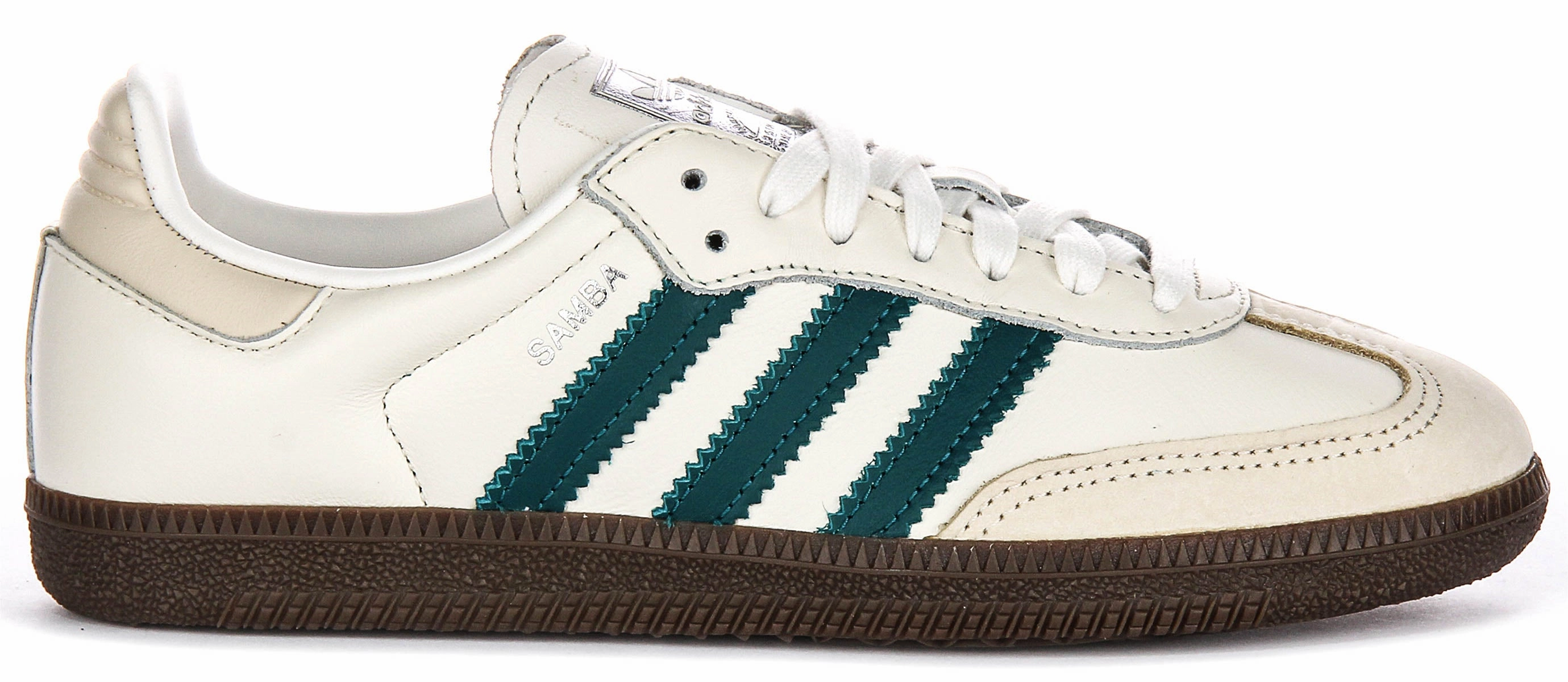 Adidas Samba OG In Cream Green For Women Gel Insole