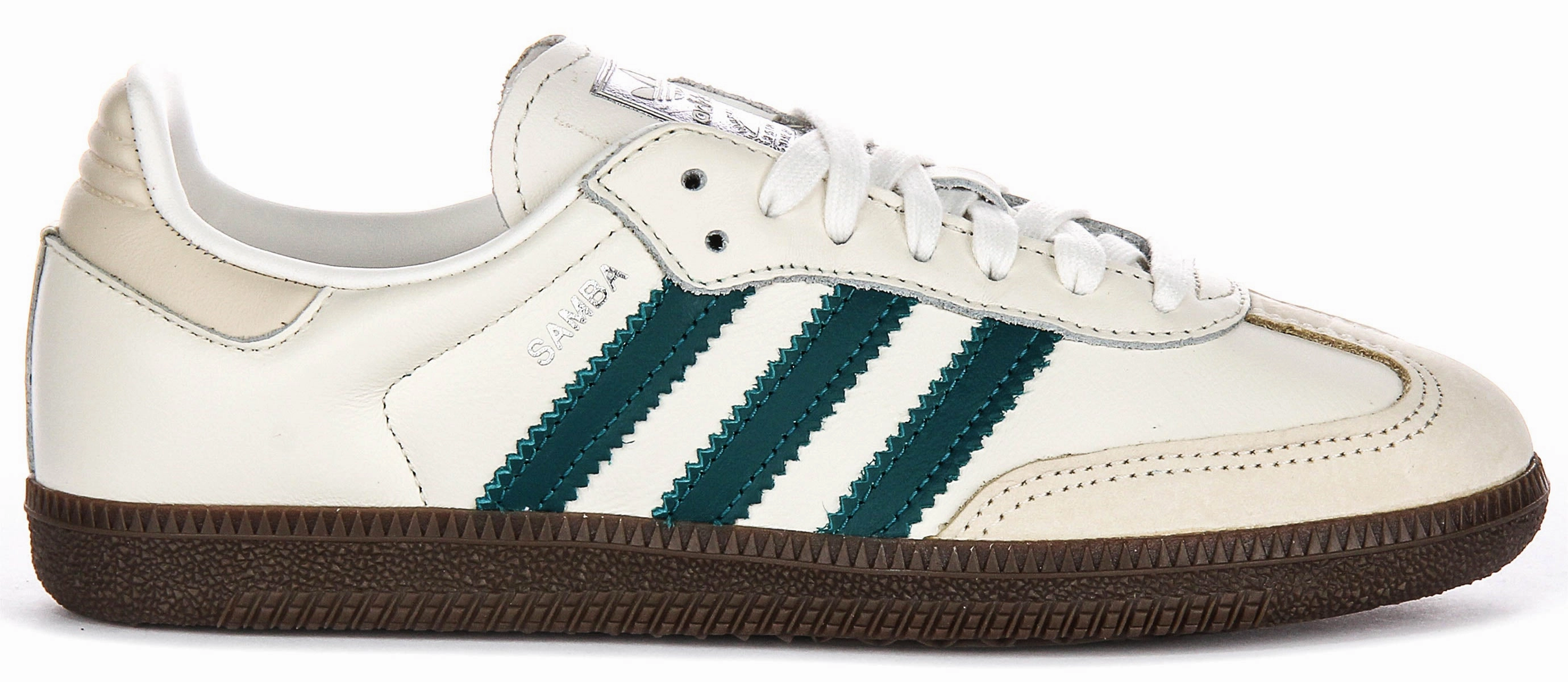Adidas Samba OG In Cream Green For Women Gel Insole