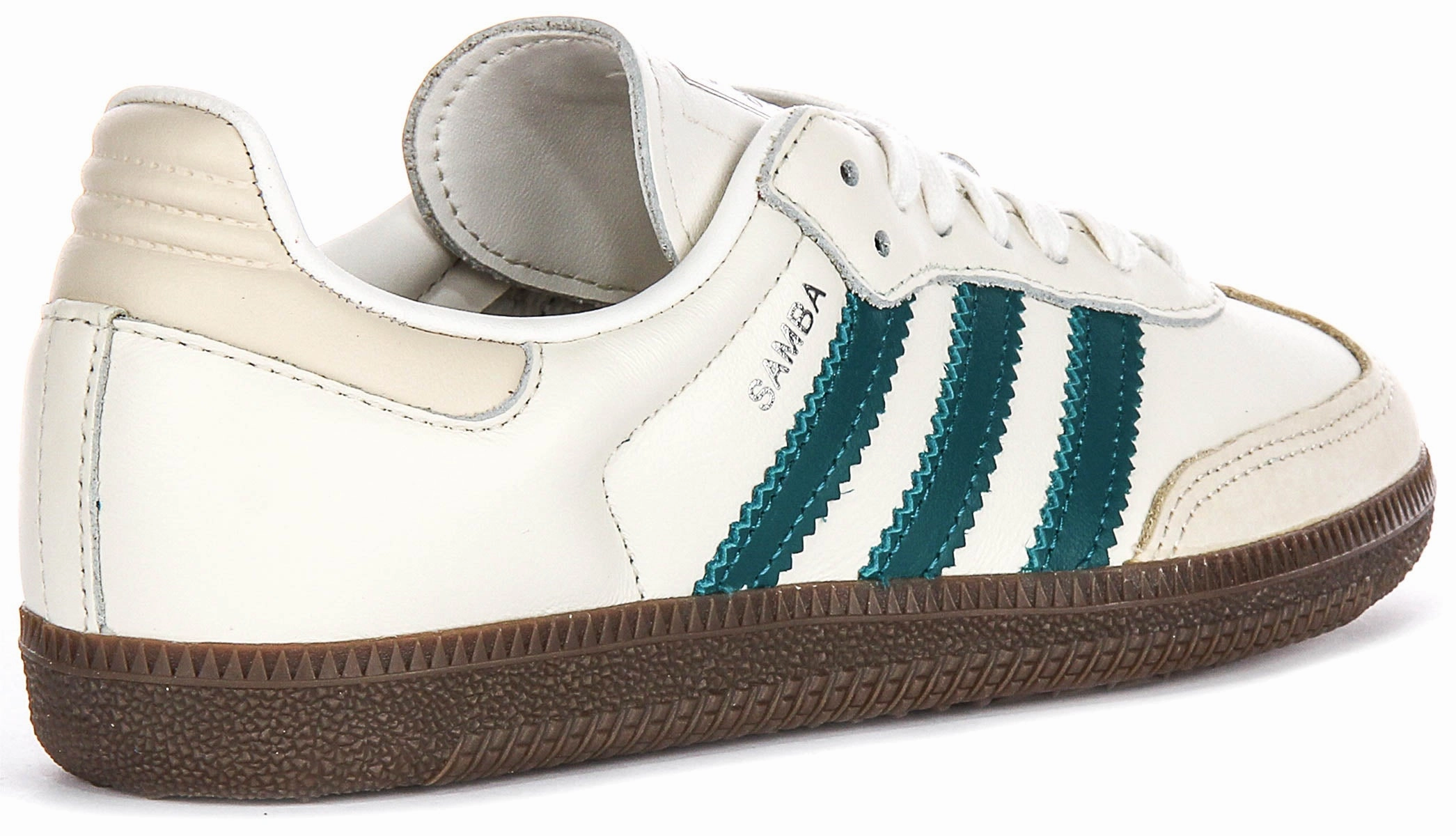 Adidas Samba OG In Cream Green For Women Gel Insole