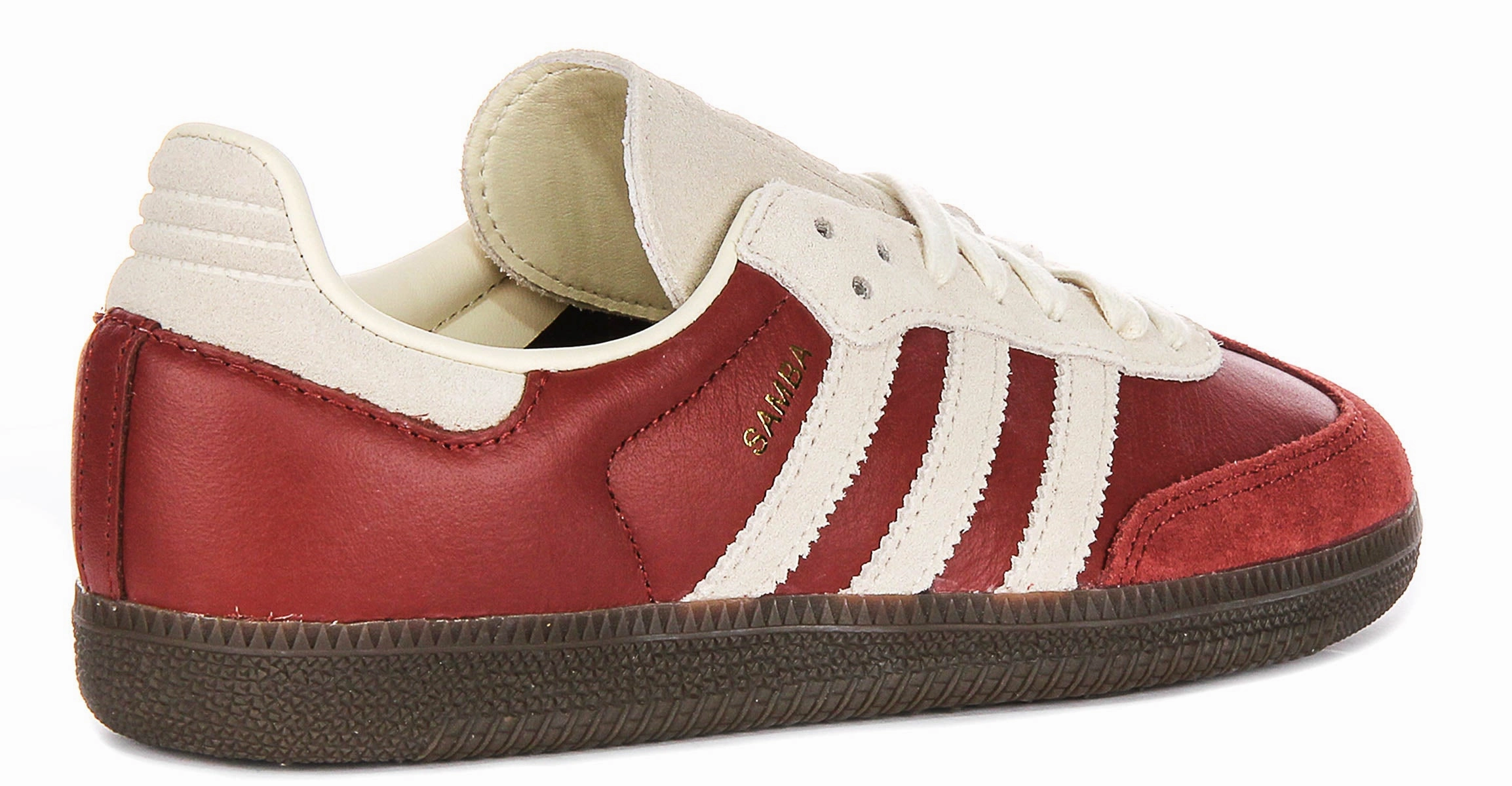 Adidas Samba OG In Maroon Soft Lining