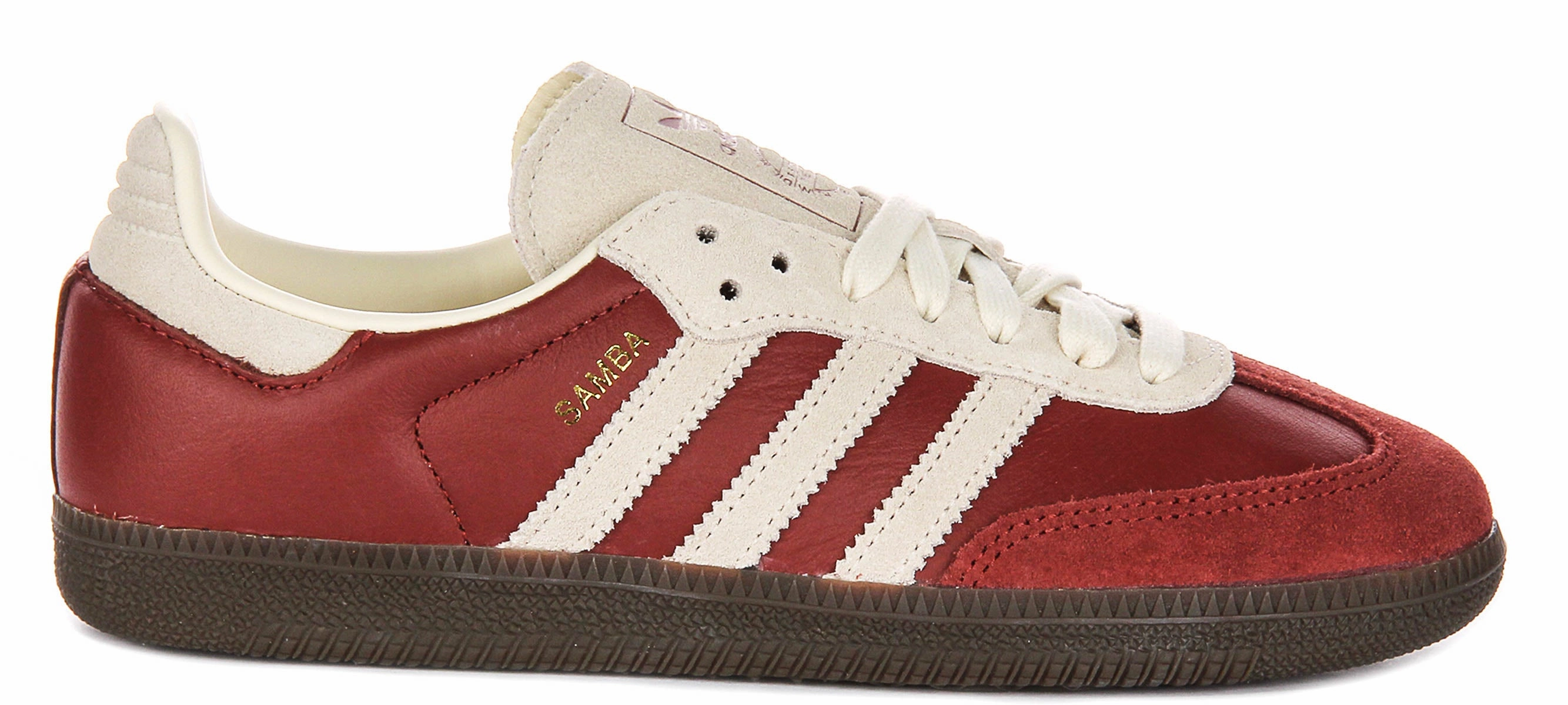 Adidas Samba OG In Maroon Soft Lining