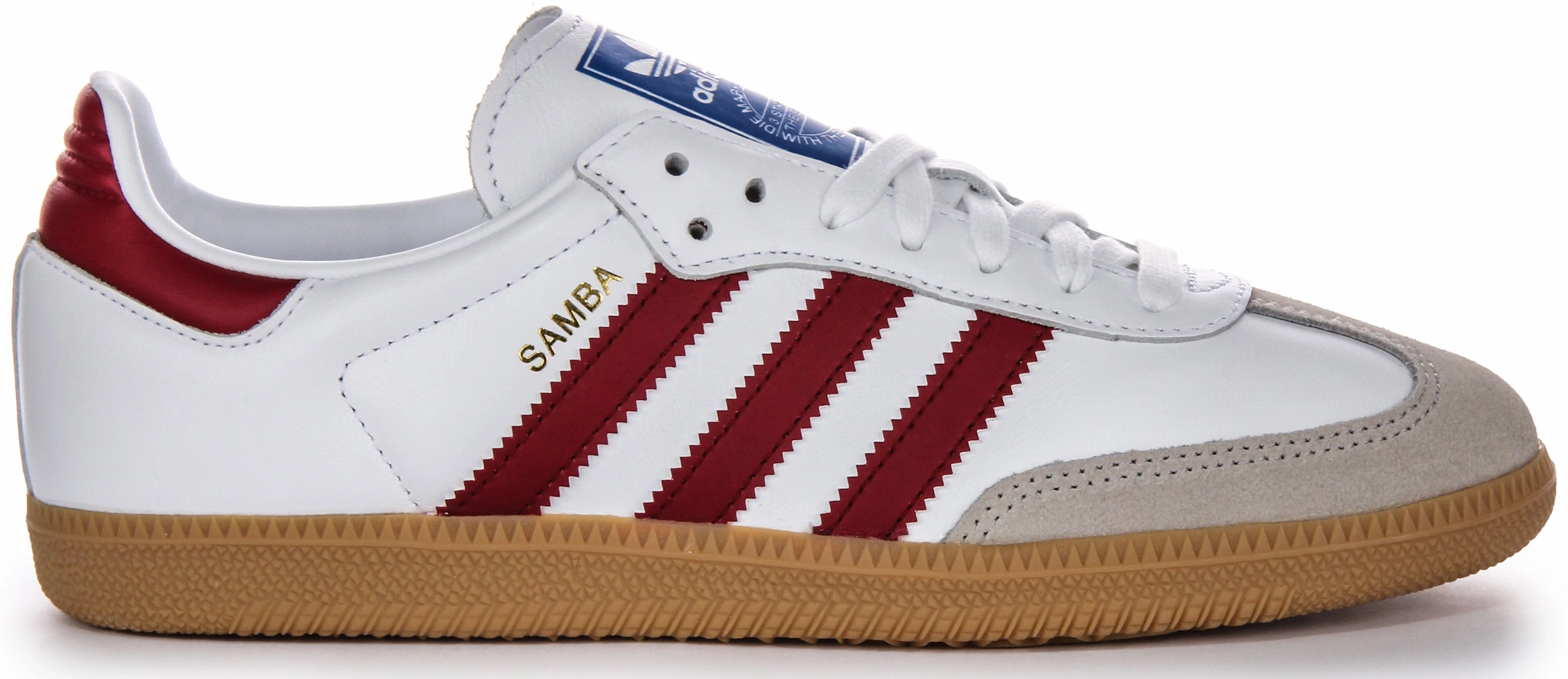 Adidas Samba OG In White Red Running Significance