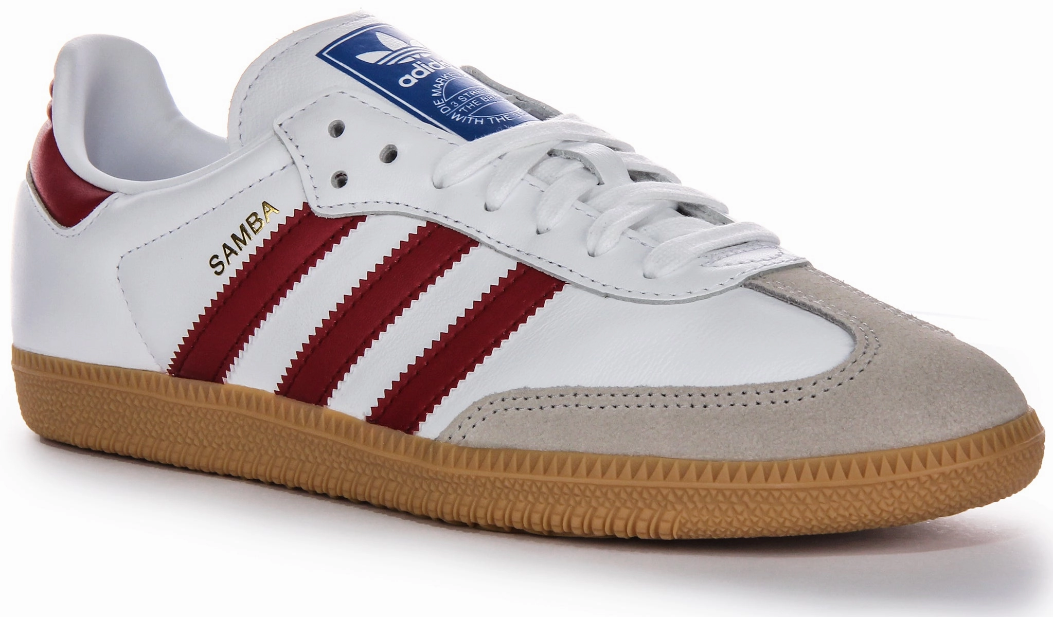 occasional use Adidas Samba OG In White Red