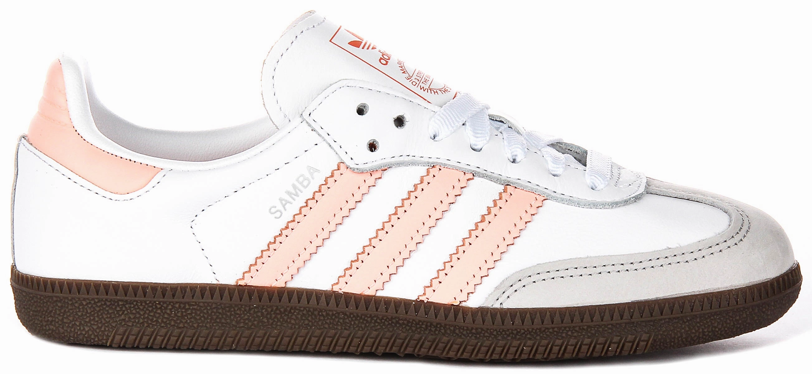 Adidas Samba OG W In White For Women Supportive Band
