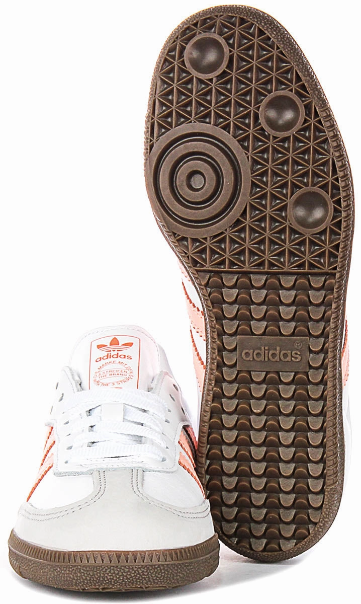 Adidas Samba OG W In White For Women Supportive Band