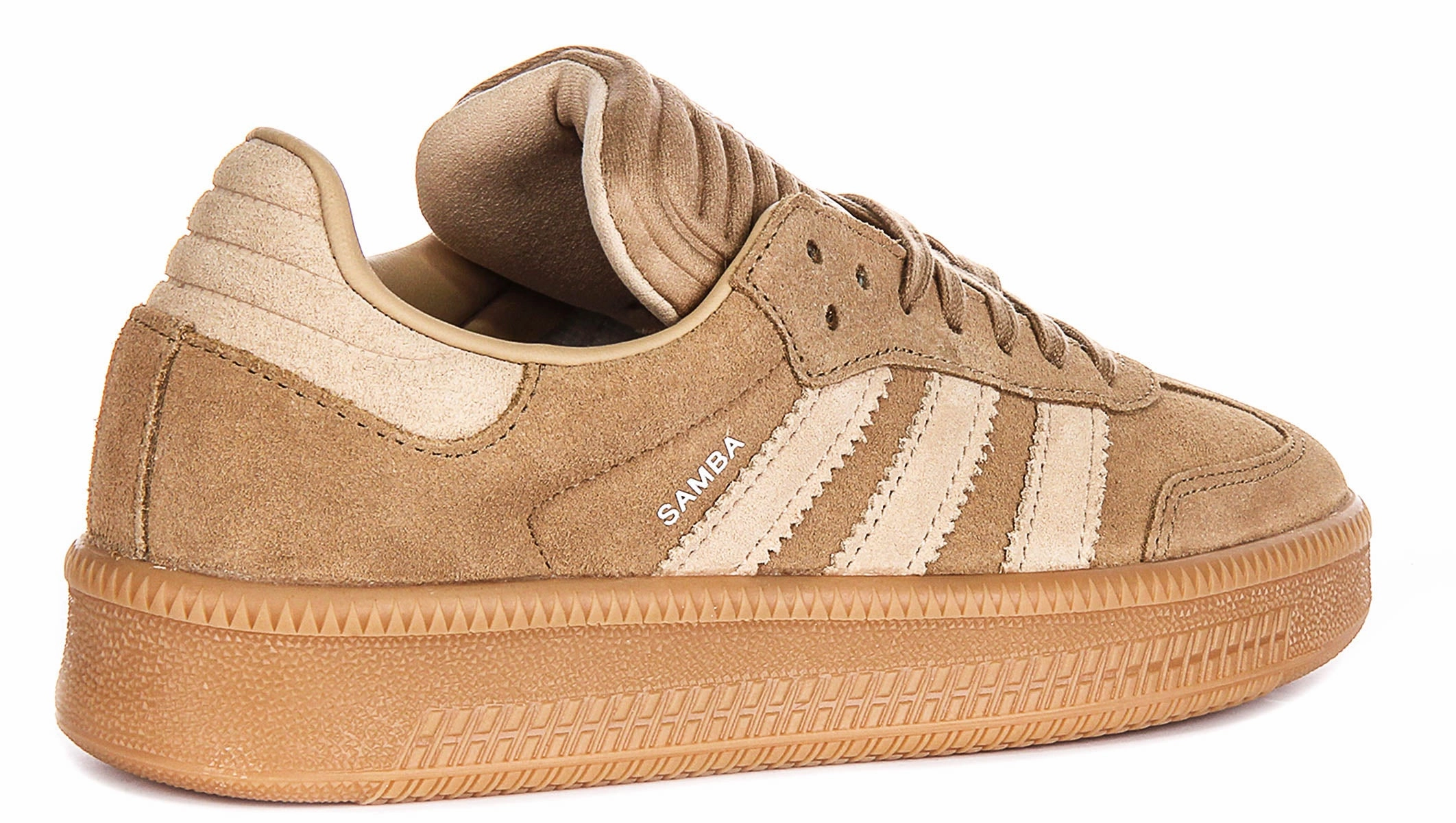 Adidas Samba OG XLG In Brown For Youth Enhanced Speed