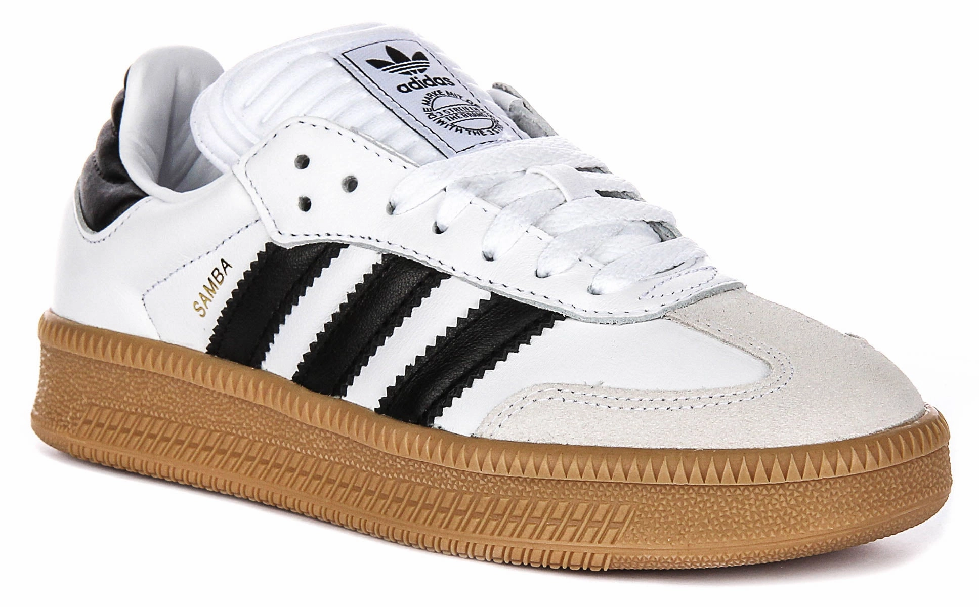 Adidas Samba XLG In White Black Trainers Sole Cushion
