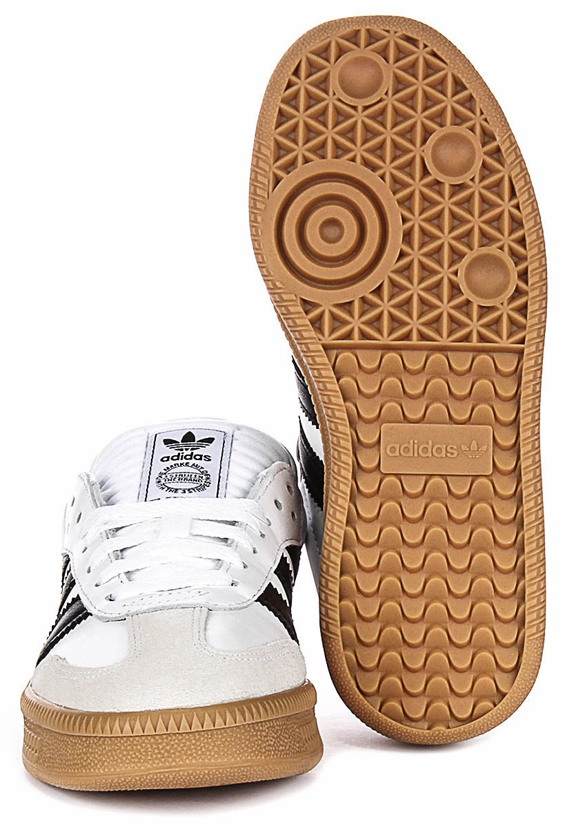 Adidas Samba XLG In White Black Trainers All - Road
