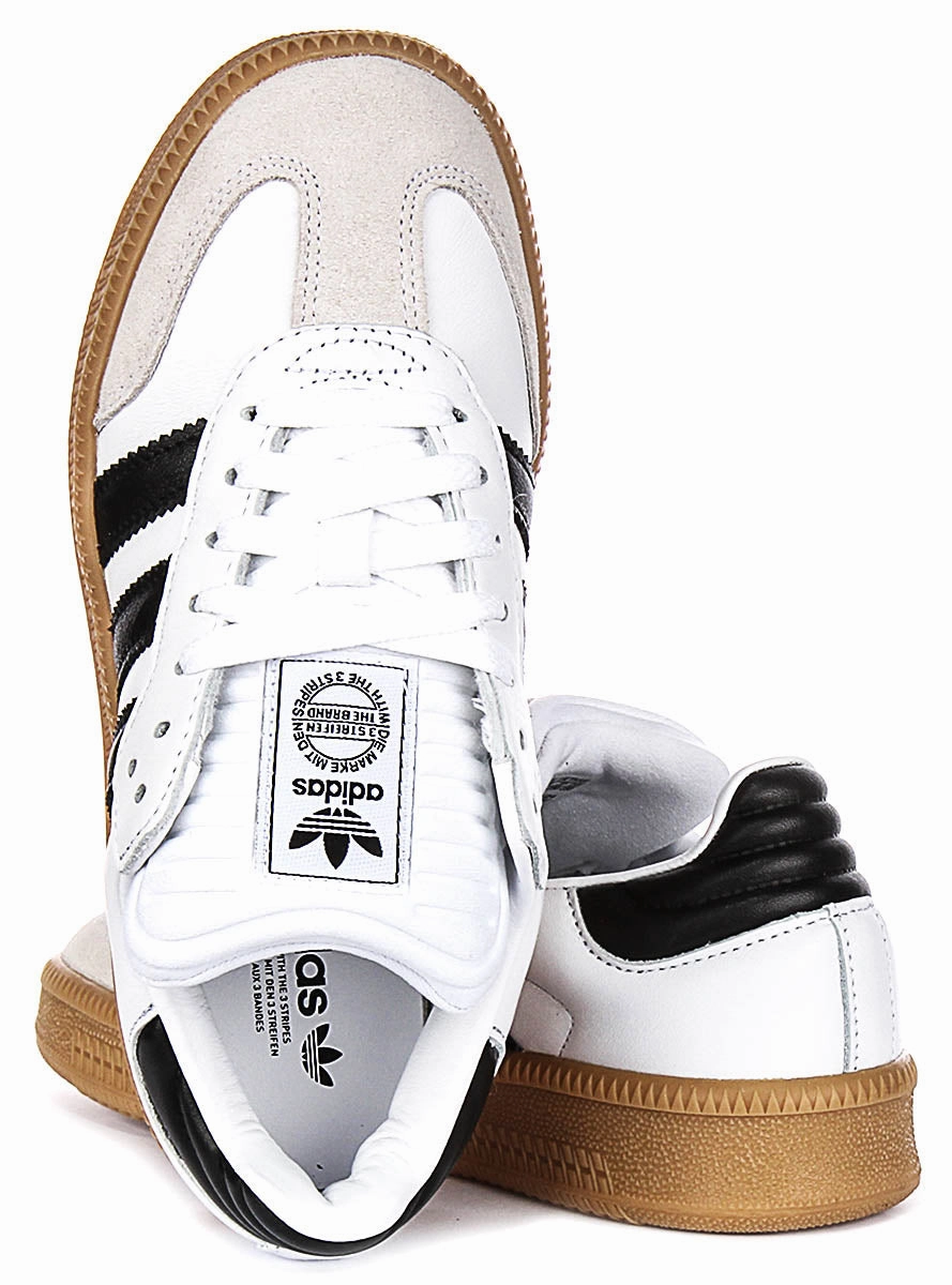 Adidas Samba XLG In White Black Trainers All - Road