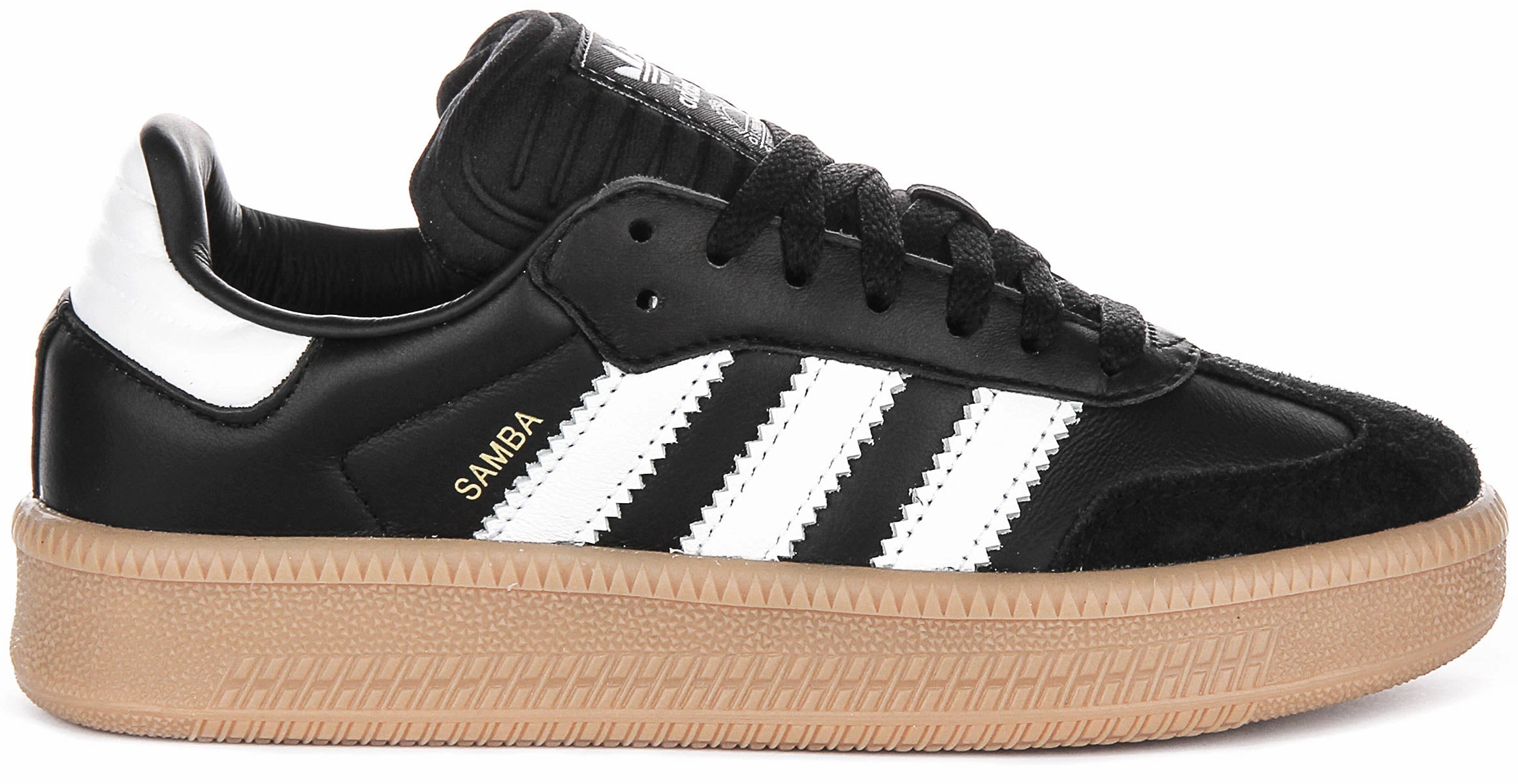 Adidas Samba XLG J In Black White For Youth Best Seller