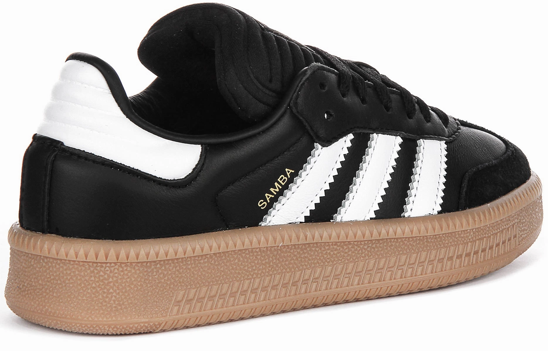 Adidas Samba XLG J In Black White For Youth Best Seller