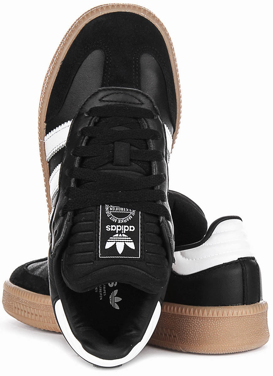 Adidas Samba XLG J In Black White For Youth Best Seller
