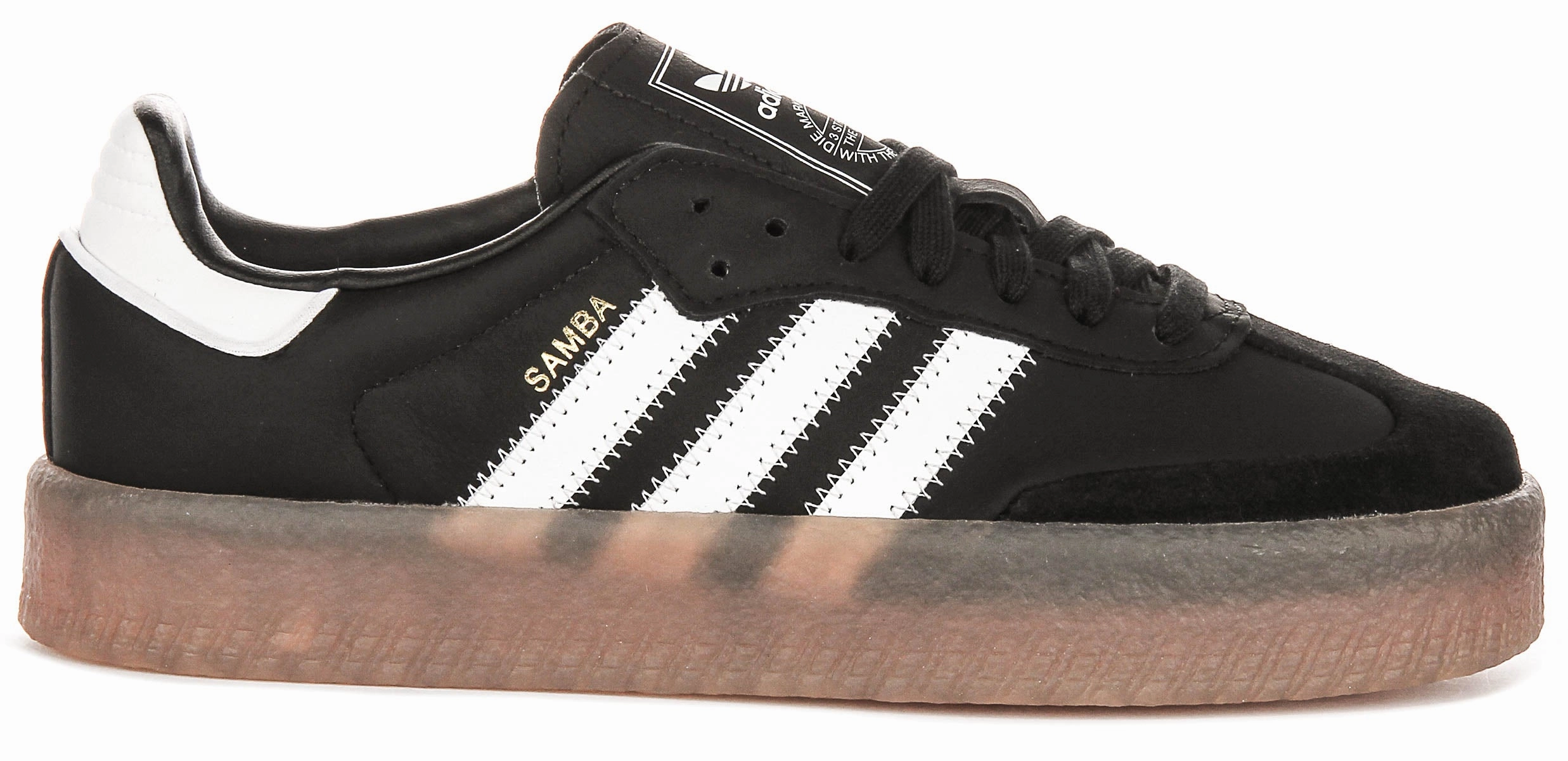 Adidas Sambae In Black White For Women Motion control