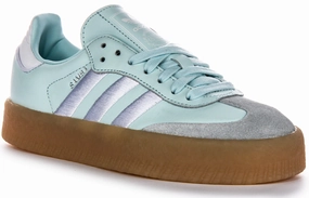 for exercise Adidas Sambae W In Blue For Women