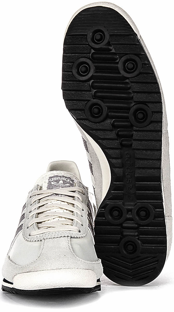 Adidas SL 72 OG W In White Purple For Women Light and Comfortable