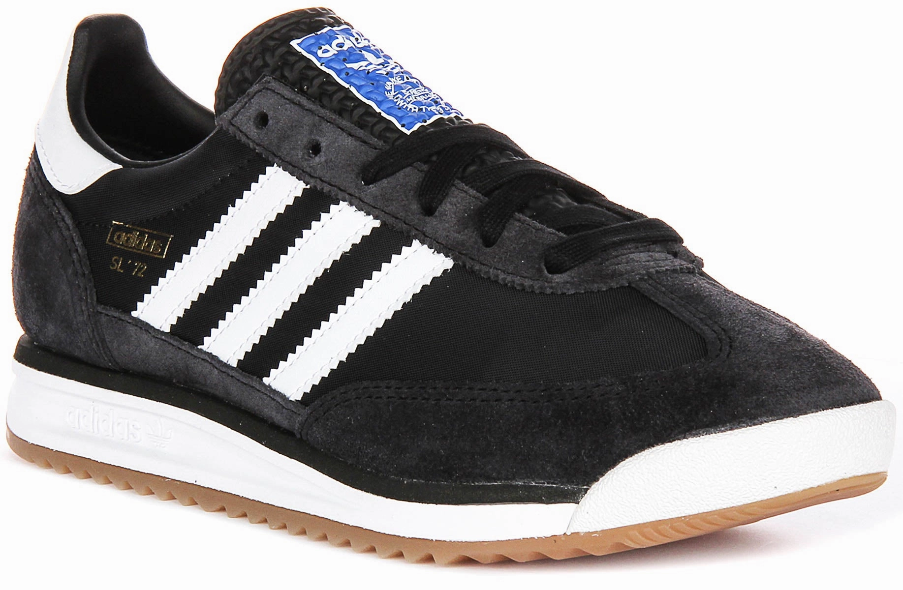 Adidas SL 72 RS J In Black White for Juniors FlyteFoam