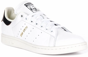 Luxury Shoes Adidas Stan Smith In White Black for Men