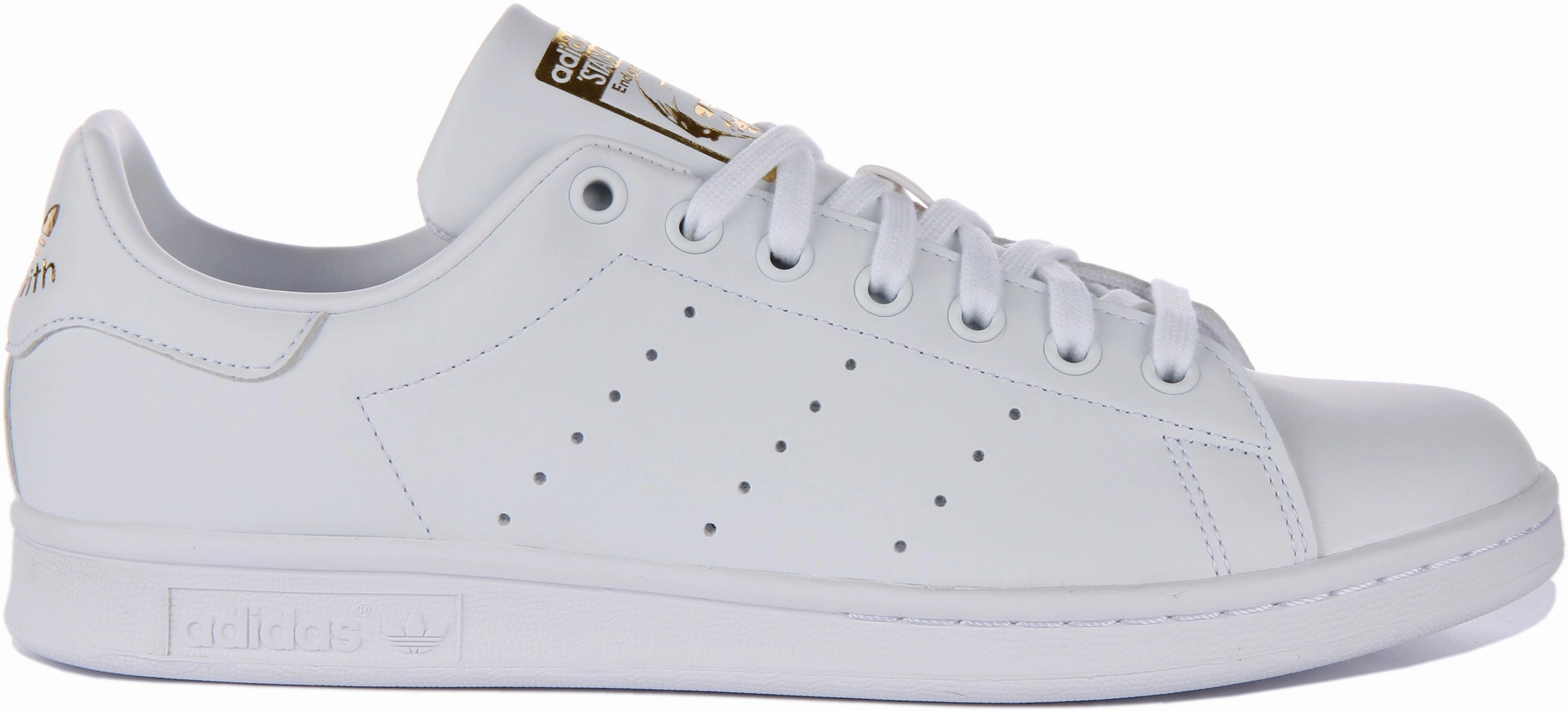 Adidas Stan Smith In White Gold Flex - Powered Design