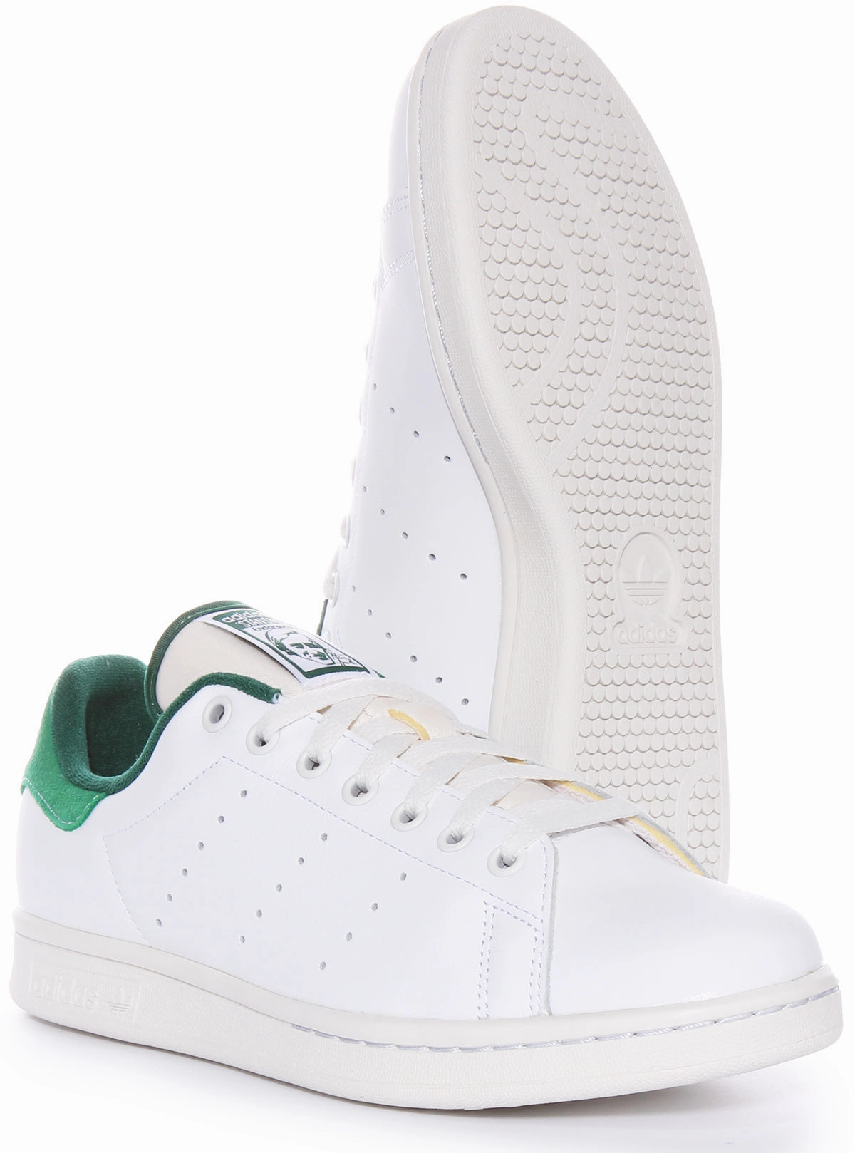 Adidas Stan Smith In White Green For Men Balance training