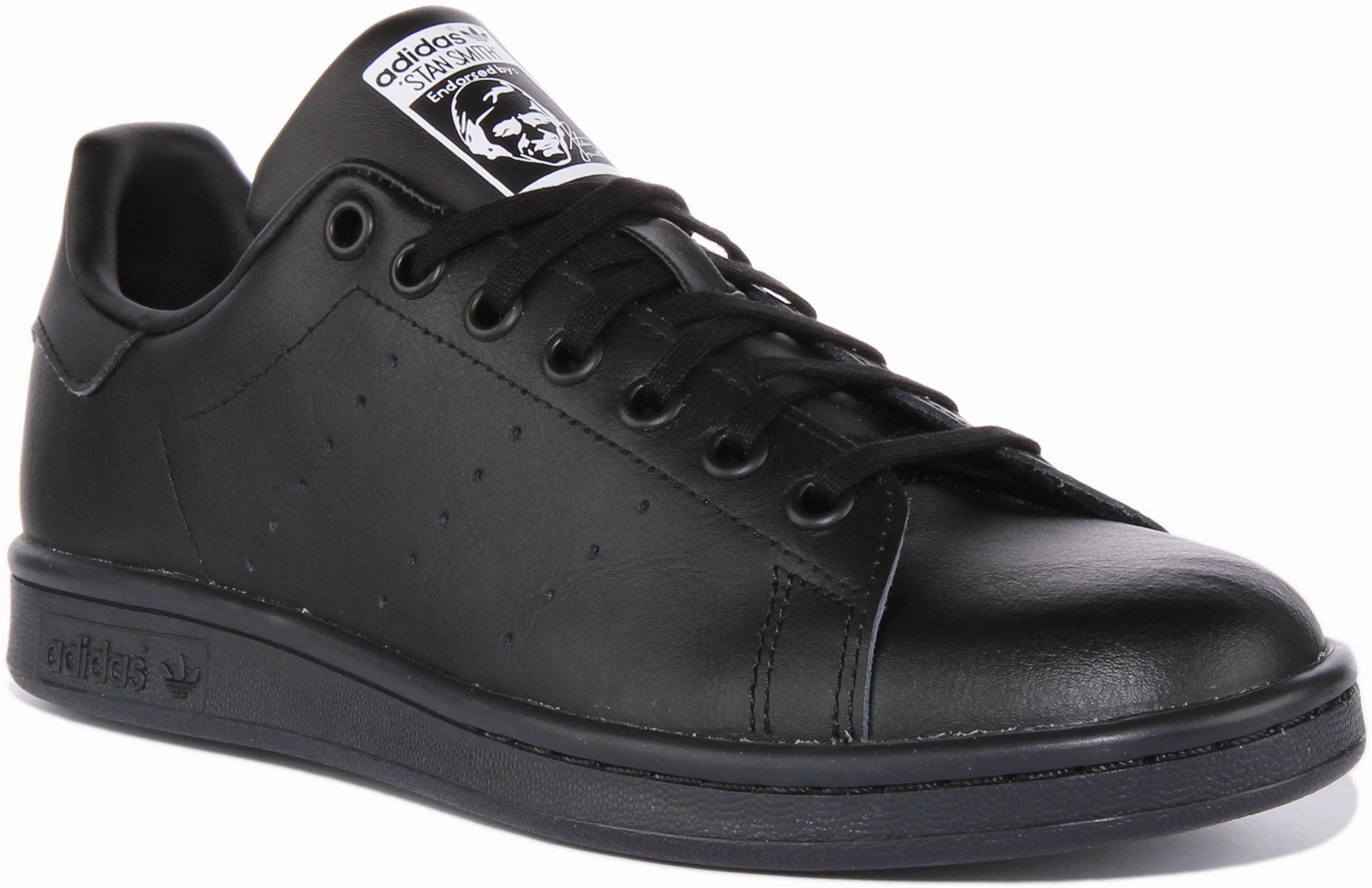 Hard - wearing Adidas Stan Smith J In Black For Junior