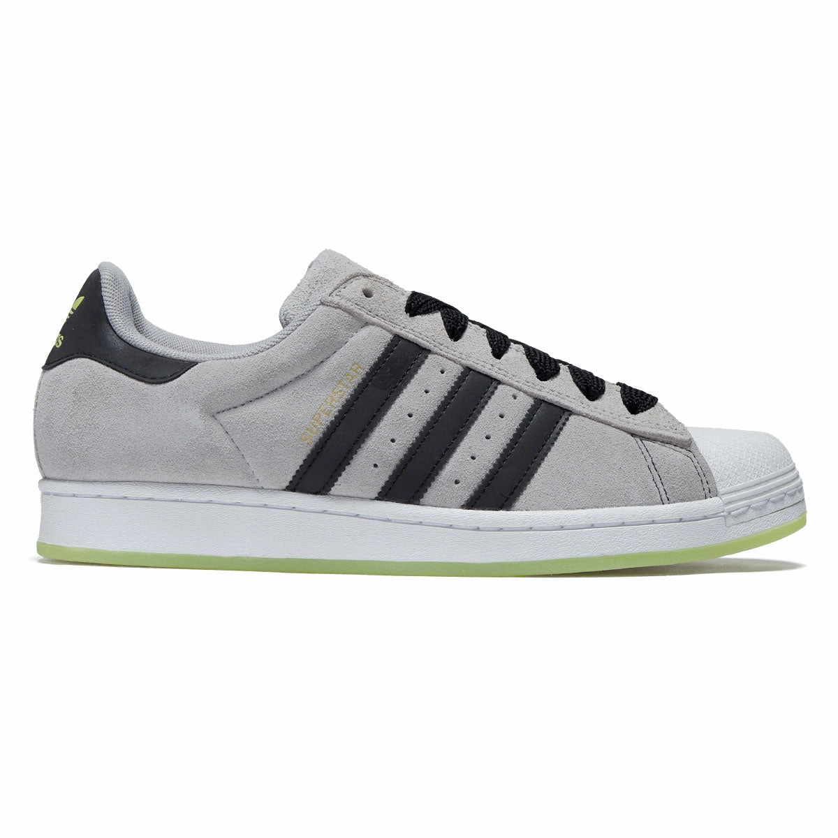 Supportive sole Simple Fit Adidas Superstar ADV Shoes - Grey/Core Black/Gold Metallic