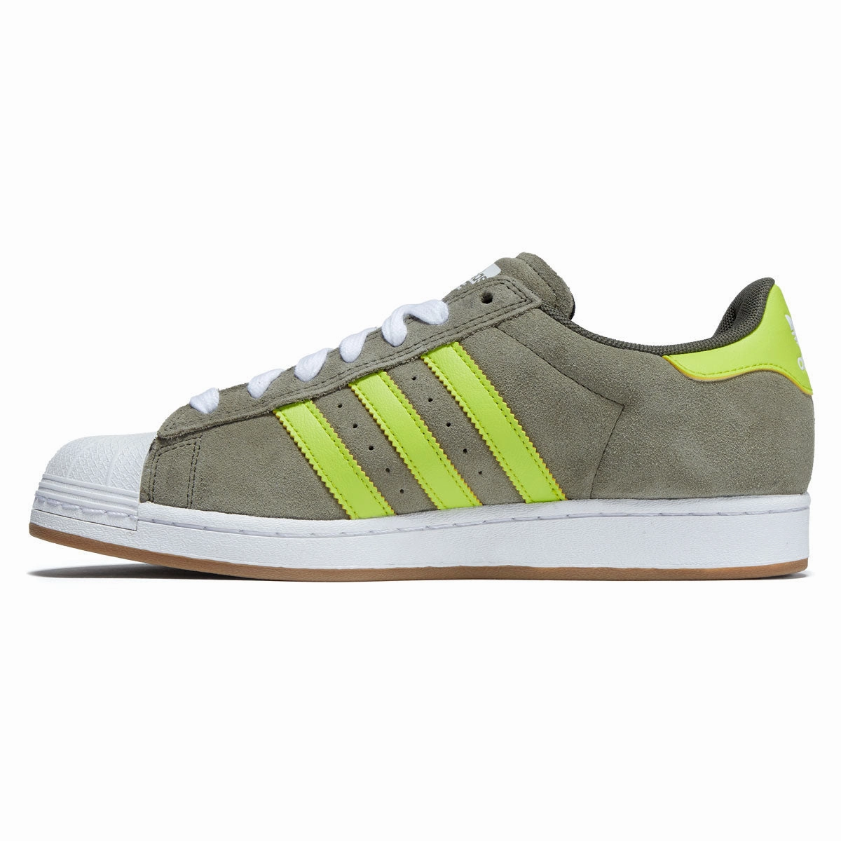 Adidas Superstar ADV Shoes - Olive Strata/Yellow/Gold Metallic Classic Wear