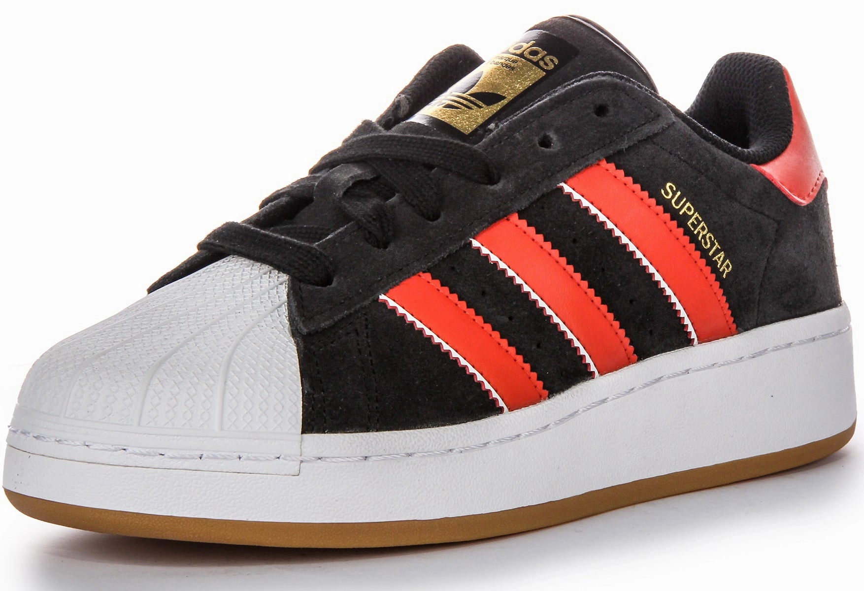 Adidas Superstar XLG In Black Red Enhanced Stability Control System Design