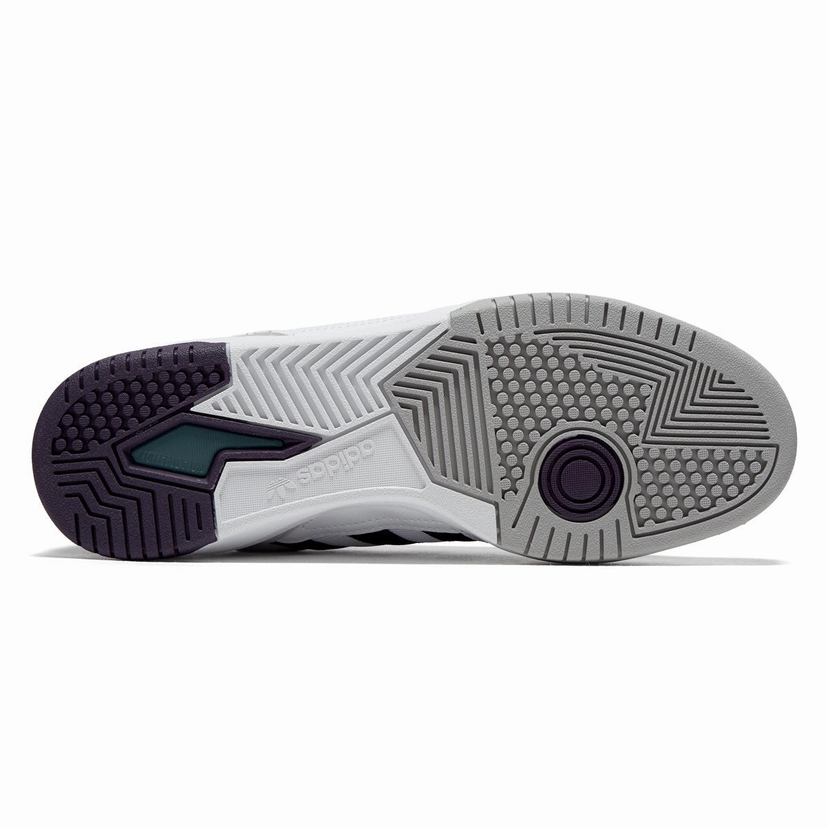 Adidas Tekkira Cup Shoes - Ftwr White/Core Black/Aura Plum Smooth Step