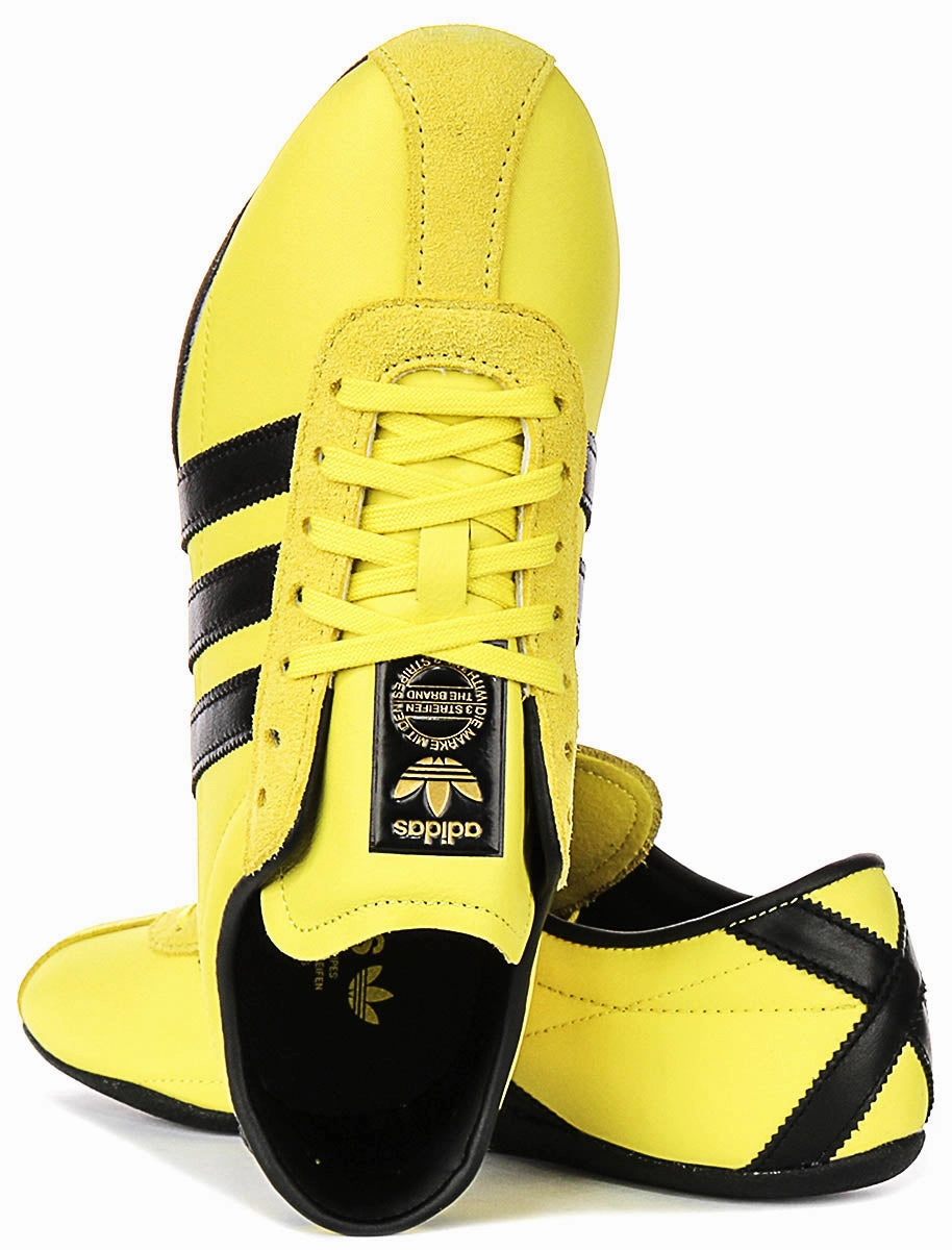 Adidas Tokyo W In Yellow Black For Women Responsive Outsole Design