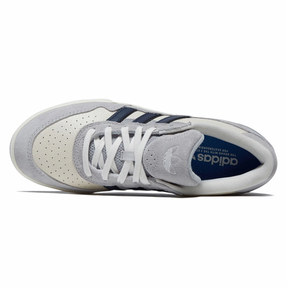 Adidas Tyshawn II Shoes - Grey/Core Navy/Core White Power Flow