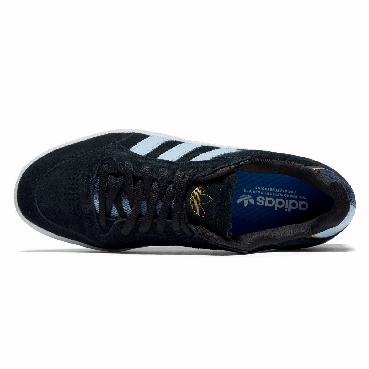 Adidas Tyshawn Low Shoes - Core Black/Clear Sky/Navy Urban Comfort
