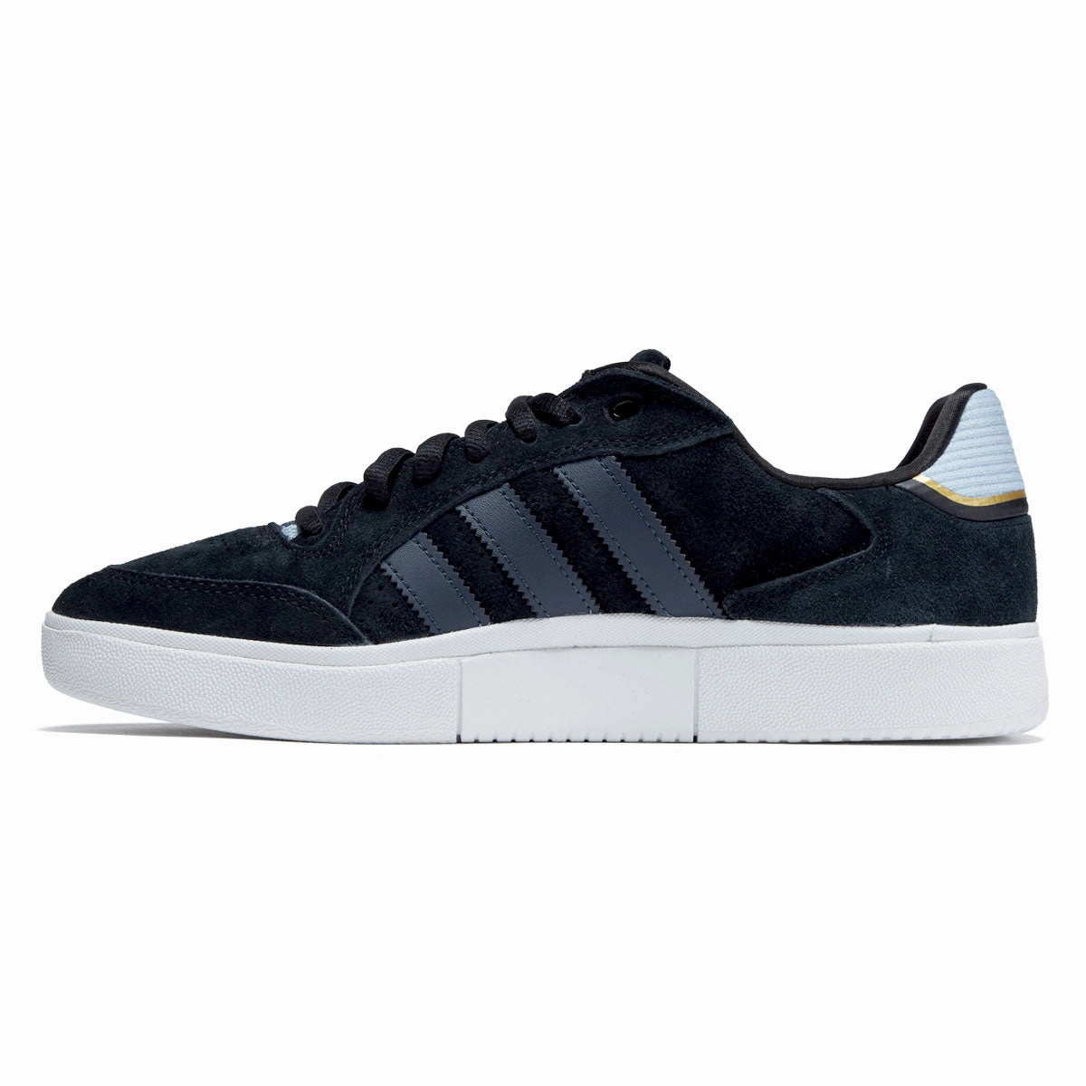 Adidas Tyshawn Low Shoes - Core Black/Clear Sky/Navy Urban Comfort