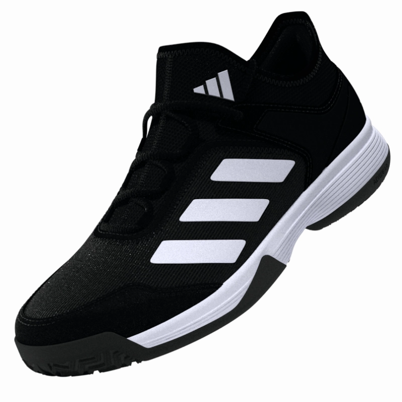 Adidas Ubersonic 4 Kids Shoes - Black / White Long Term Use Design