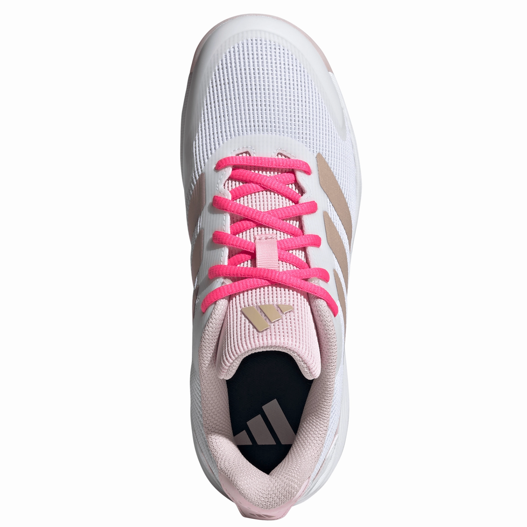Adidas Ubersonic Tennis Shoes Kids - Off White / Silver Metallic / Powder Plum