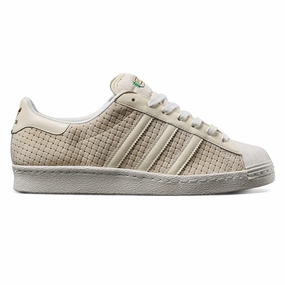 All Purpose Wear Street Wear Adidas x Arrow & Beast Superstar ADV Shoes - Wonder White/Crystal White