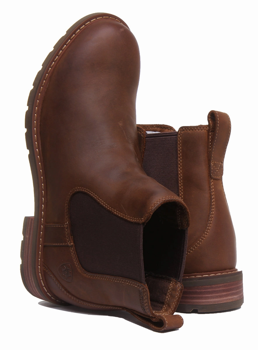 Adjustable Ariat Wexford H2O Waterproof In Brown For Mens