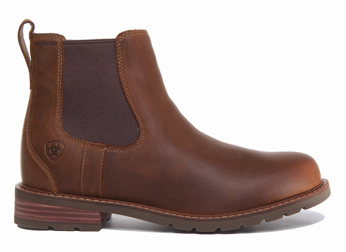 Adjustable Ariat Wexford H2O Waterproof In Brown For Mens
