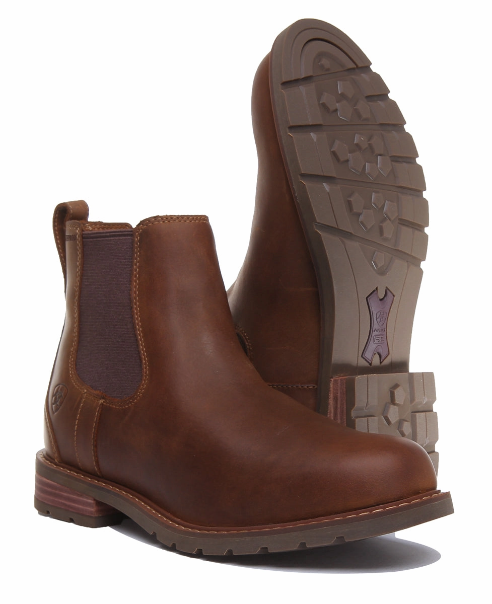 Adjustable Ariat Wexford H2O Waterproof In Brown For Mens