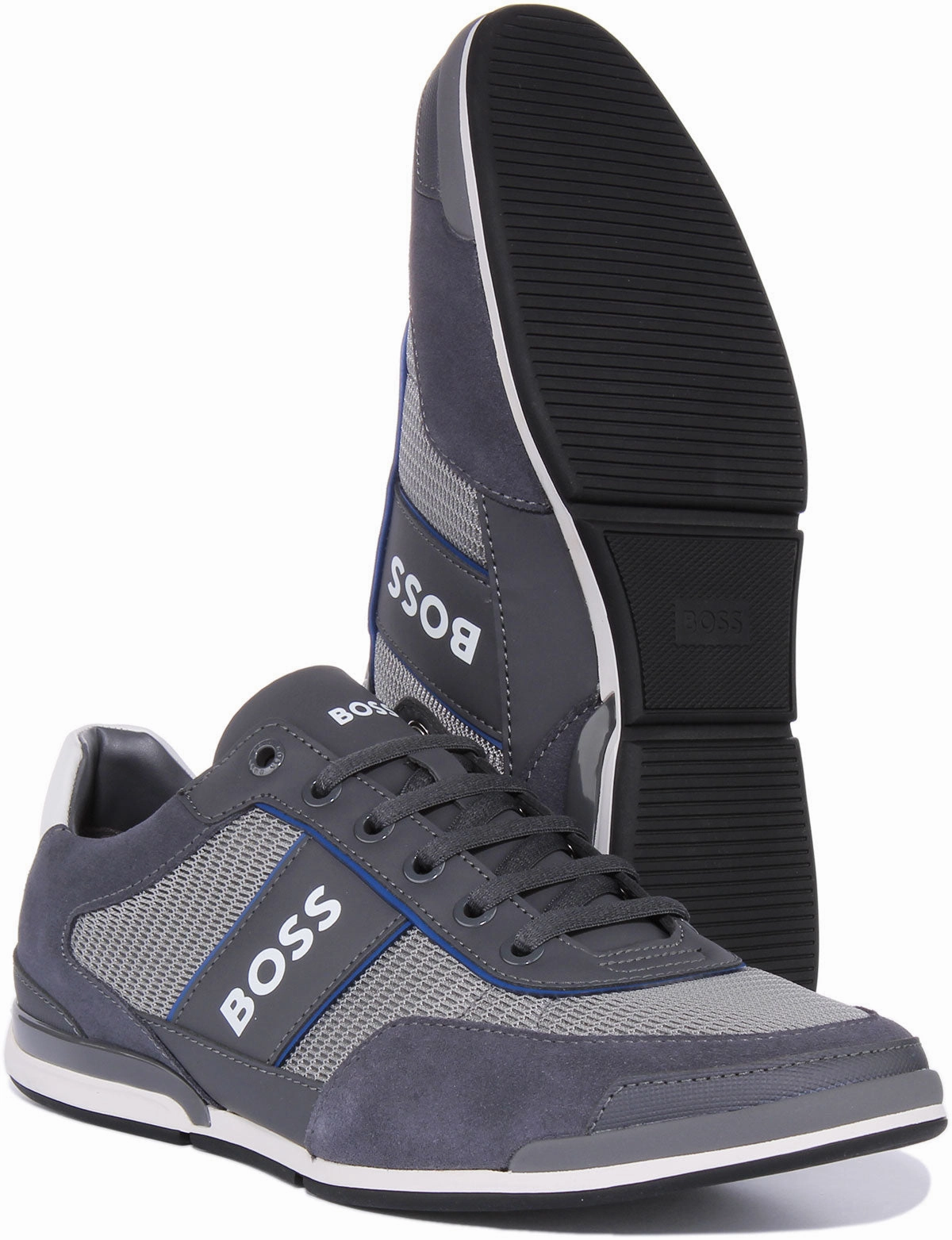 Adjustable Boss Saturn Low profile In Grey For Men