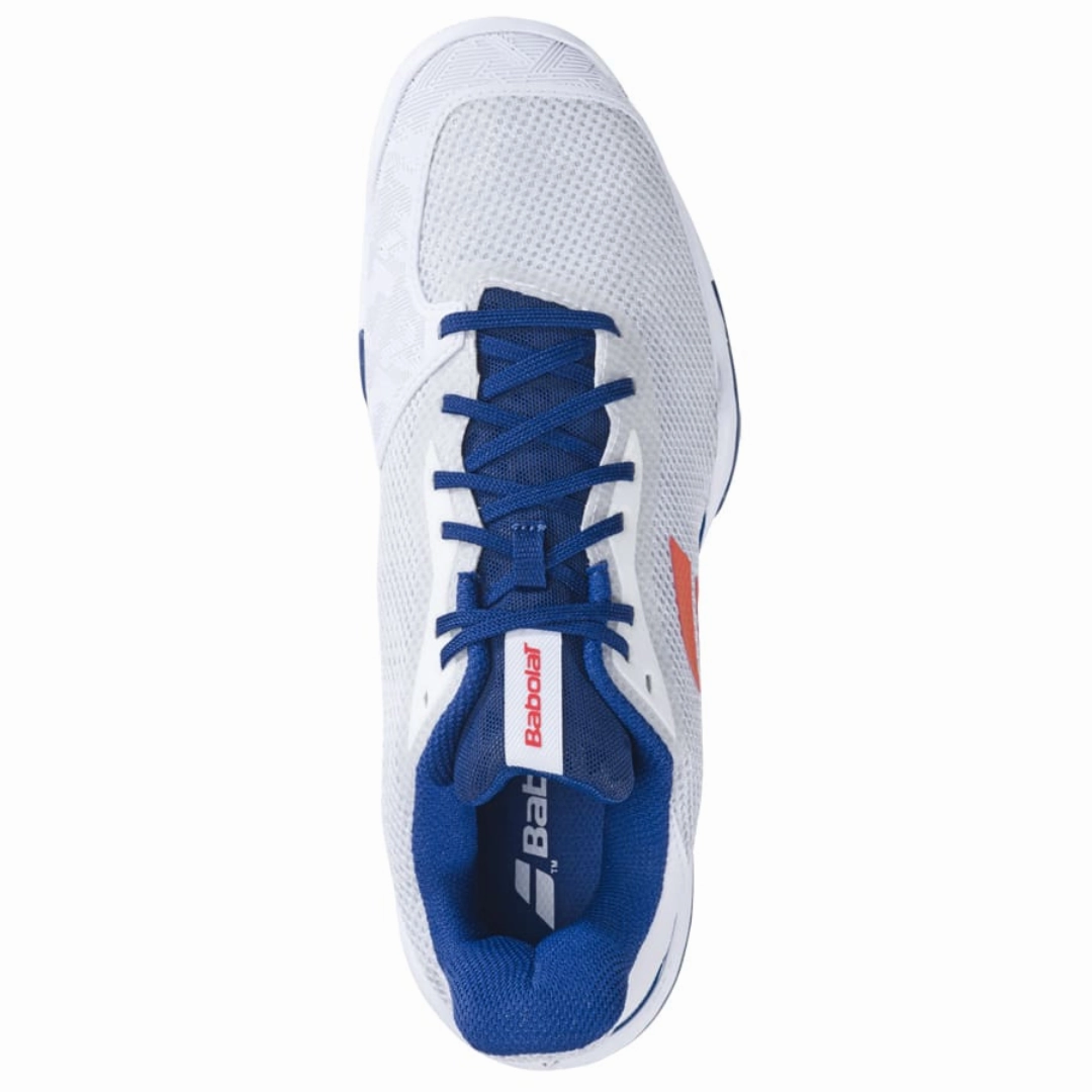 Babolat Jet Tere White/Estate Blue All Court Men Tennis Shoes