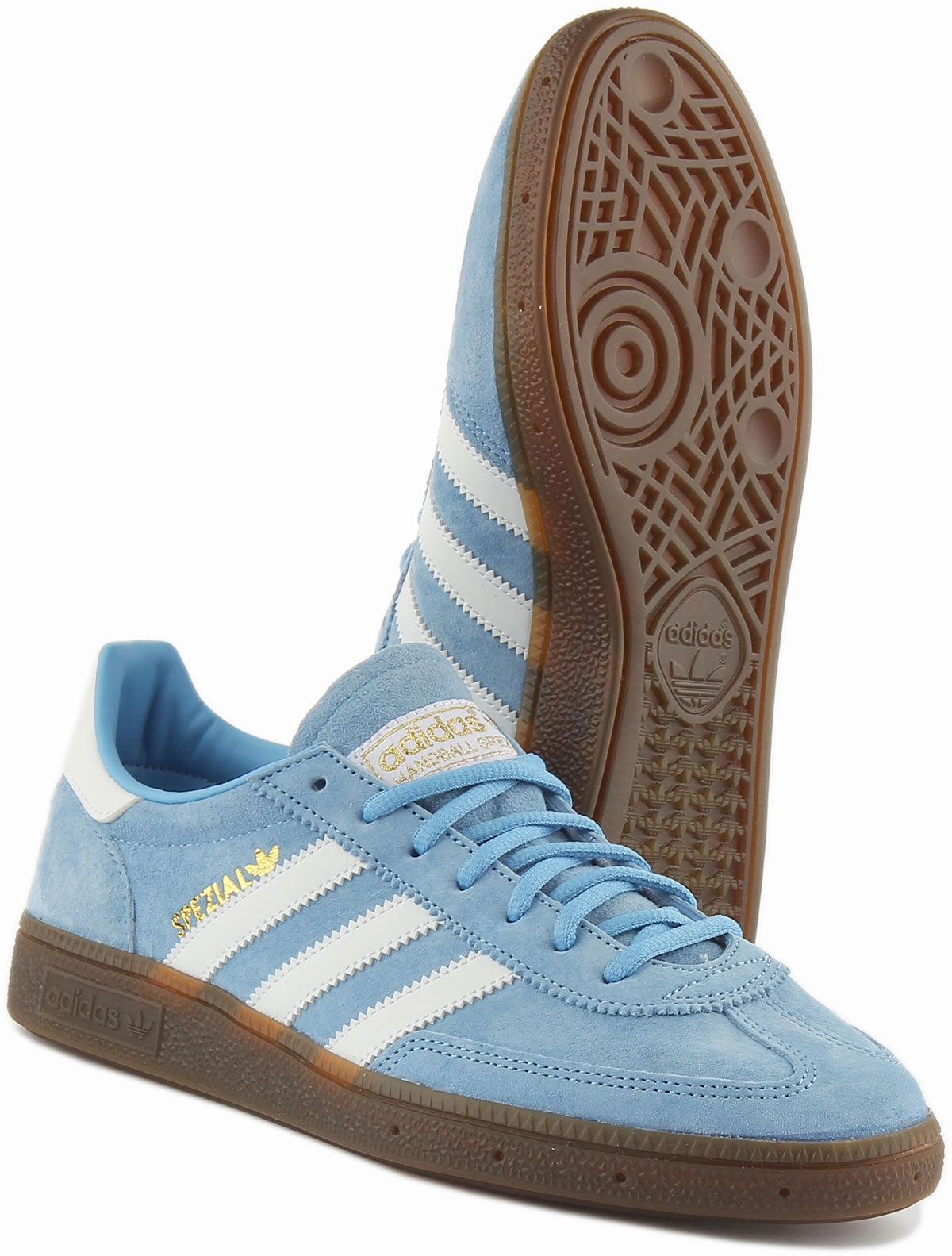 Adjustable Fitment Adidas Handball Spezial In Light Blue