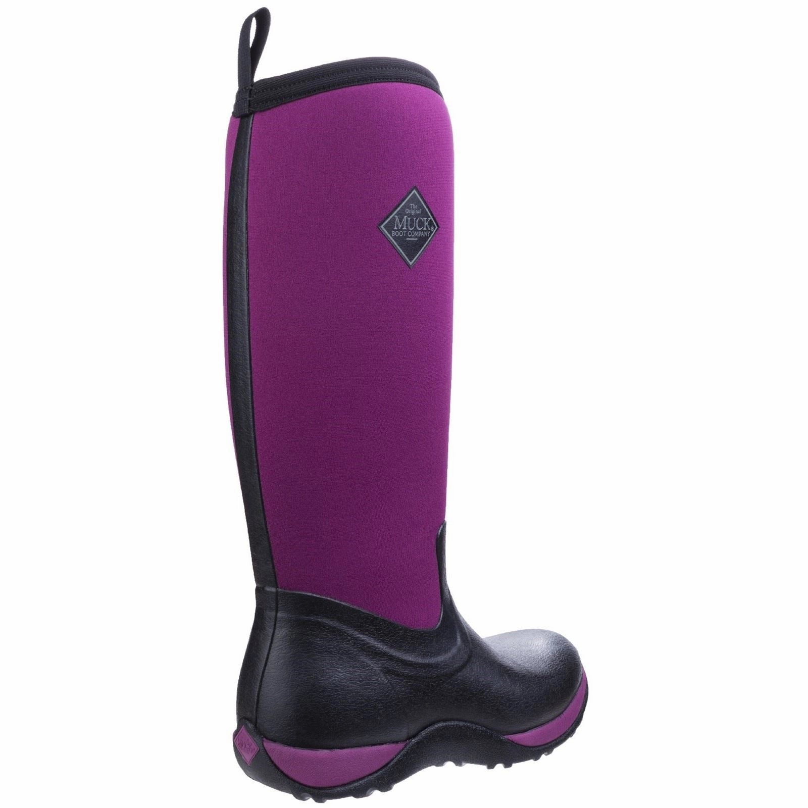 Adventure Flex Muck Boots Arctic Adventure Synthetic Black/Maroon Wellington Boots