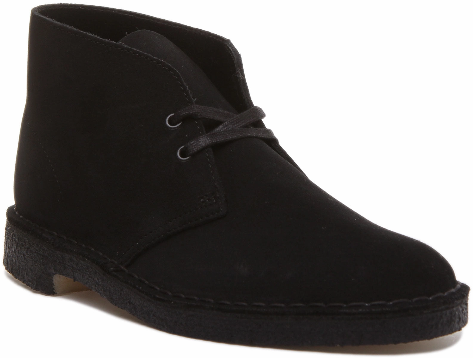 Extreme Cold Shock Absorber Clarks Originals Desert Boot In Black Suede For Men