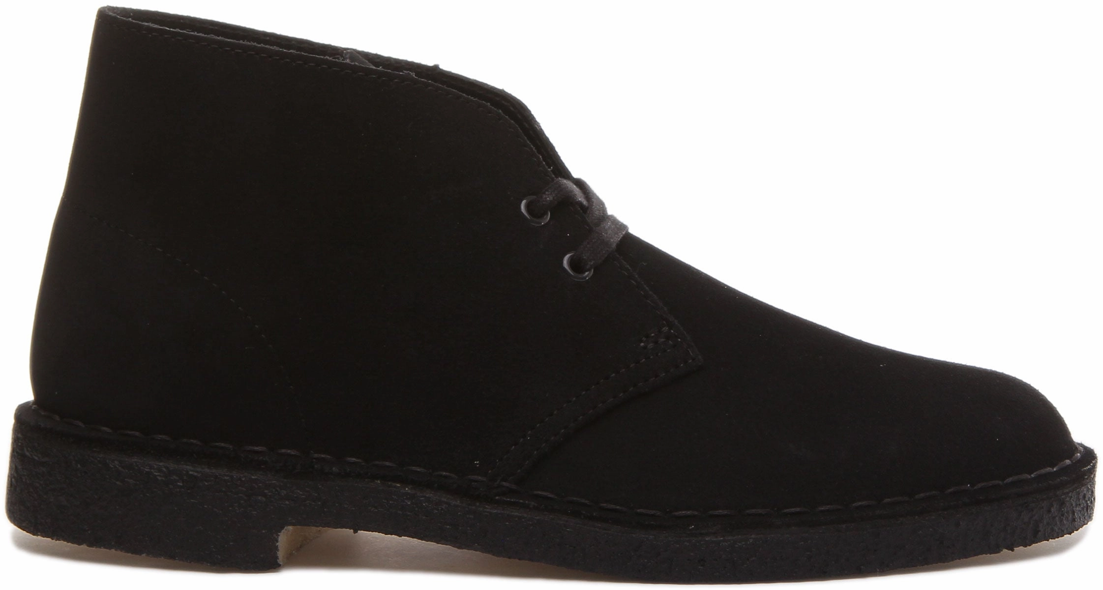 Aero Support Clarks Originals Desert Boot In Black Suede For Men