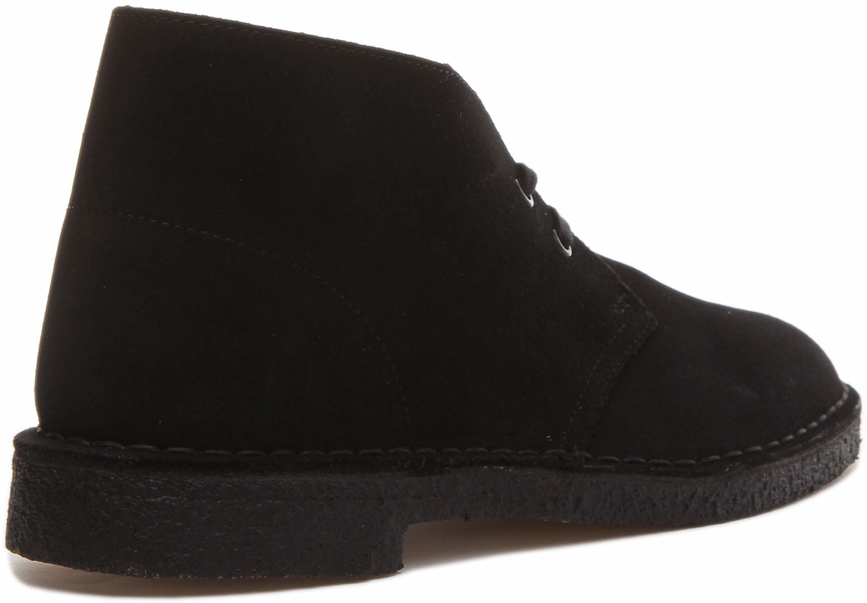 Aero Support Clarks Originals Desert Boot In Black Suede For Men