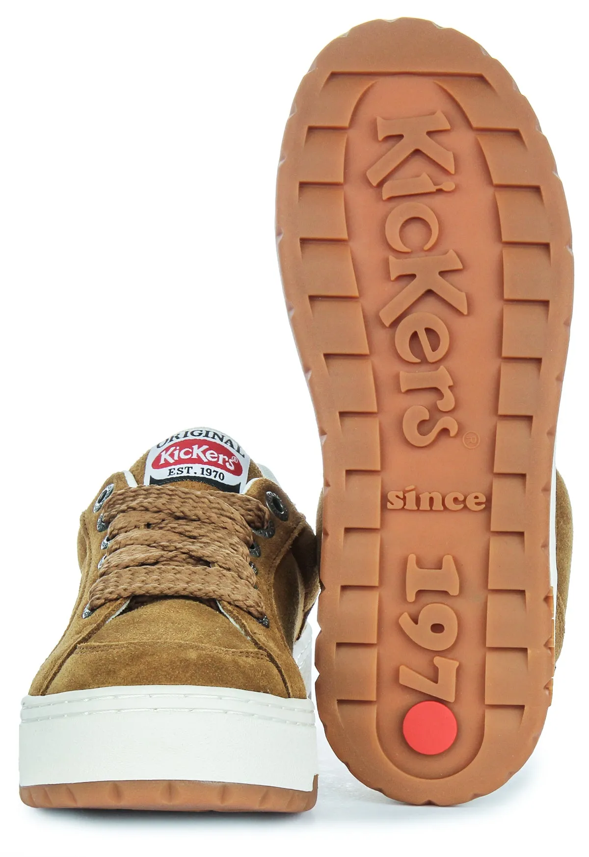 Agile Control Kickers 70S Lo Sued In Tan For Women